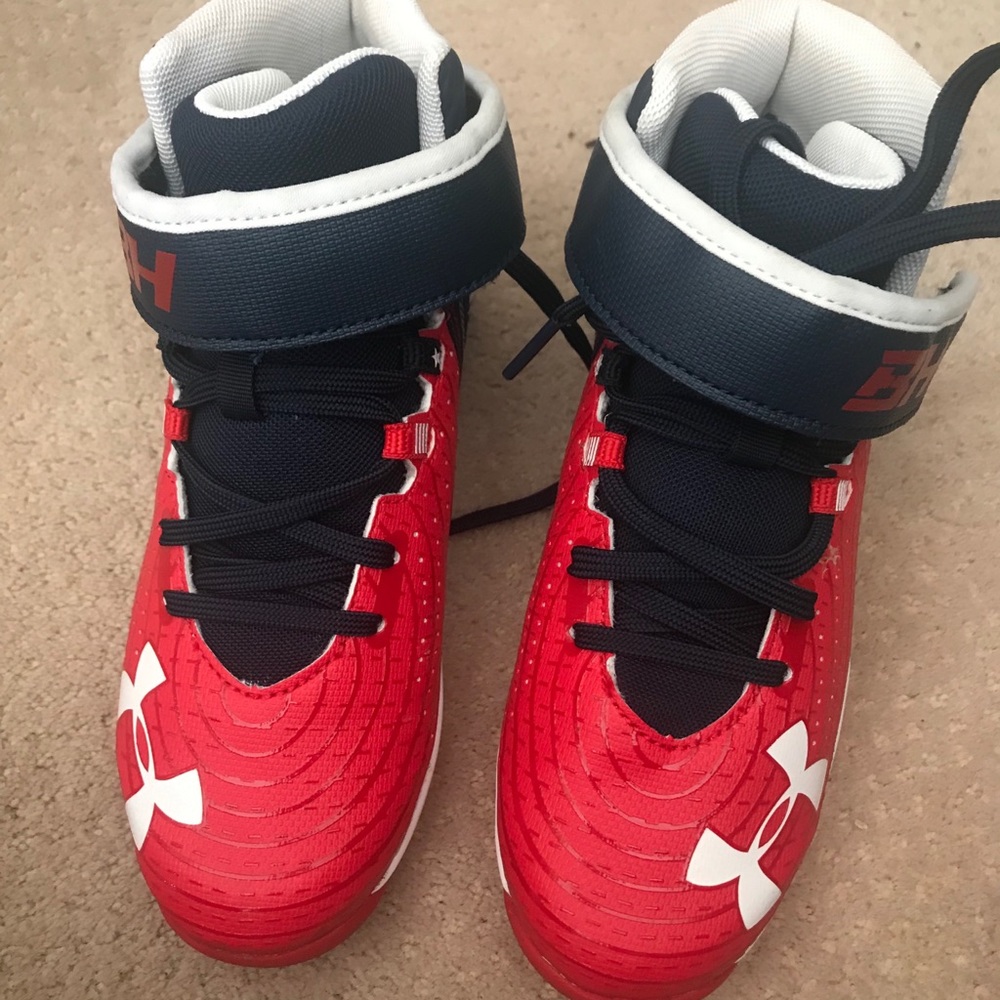 Under Armour baseball cleats. Brand new in box